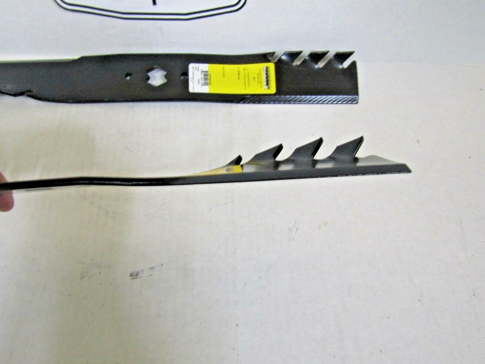 2 USA XHT PREDATOR BLADES TROY BILT/MTD/CUB CADET/BOLENS 742-0610A 942-0610A 38"