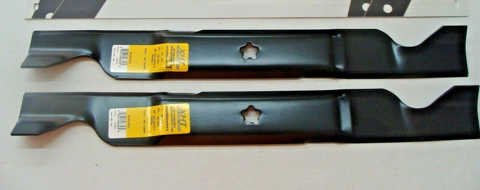 2 XHT HD USA BLADES FOR HUSQVARNA CRAFTSMAN 405380 532405380 403107 532403107