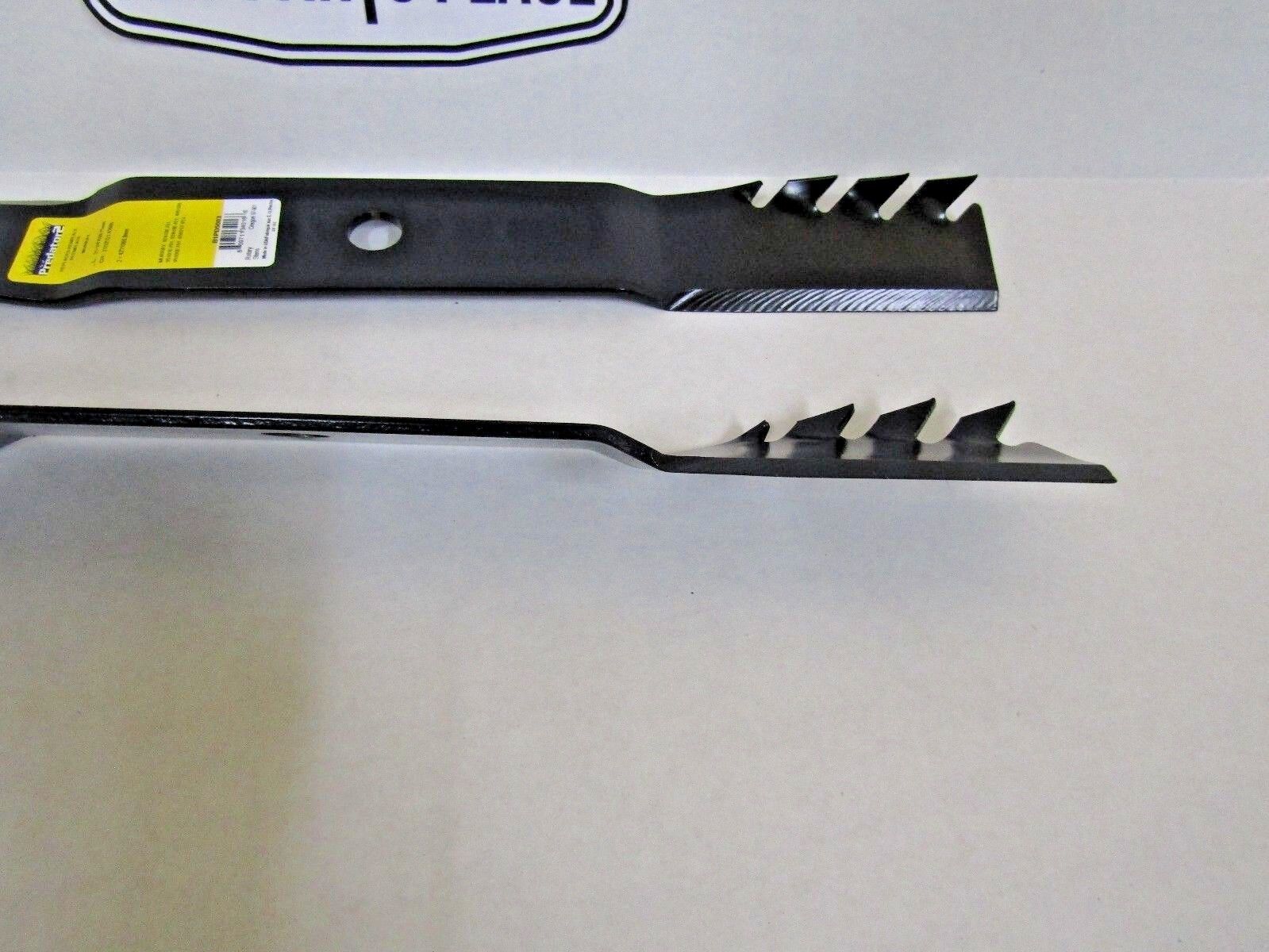 2 USA XHT PREDATOR MULCHING BLADES FOR 42" MURRAY 92418E701 92419E701 95100E701