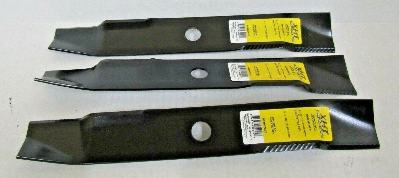 3 USA MADE XHT BLADES MURRAY 056631E701 092117E701MA 492117MA SCOTTS 56631E701