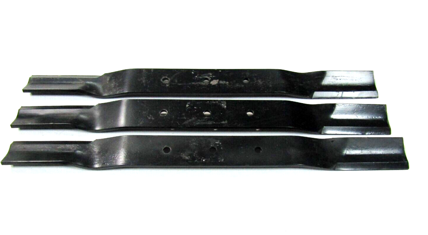 3 Replacement blades for Bush Hog 50033779 Bushhog RDTH84 HDTH7 7' rear discharg