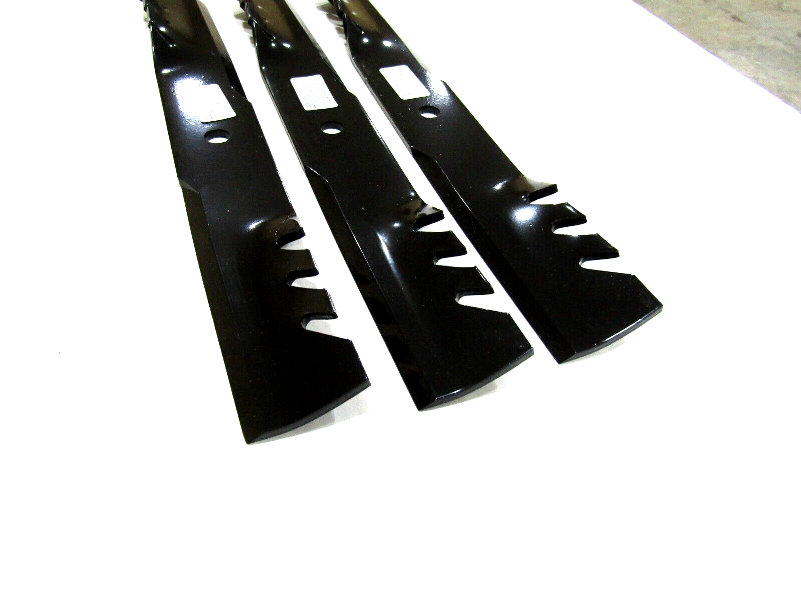 3 OEM BAD BOY blades 54" decks Bad Boy 038-0003-00 MZ, MAGNUM,ZT ELITE,REBEL RO