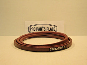ARAMID OEM SPEC REPL TRANS BELT HUSQVARNA 532420807 5324208-07 1/2" X 80.512"