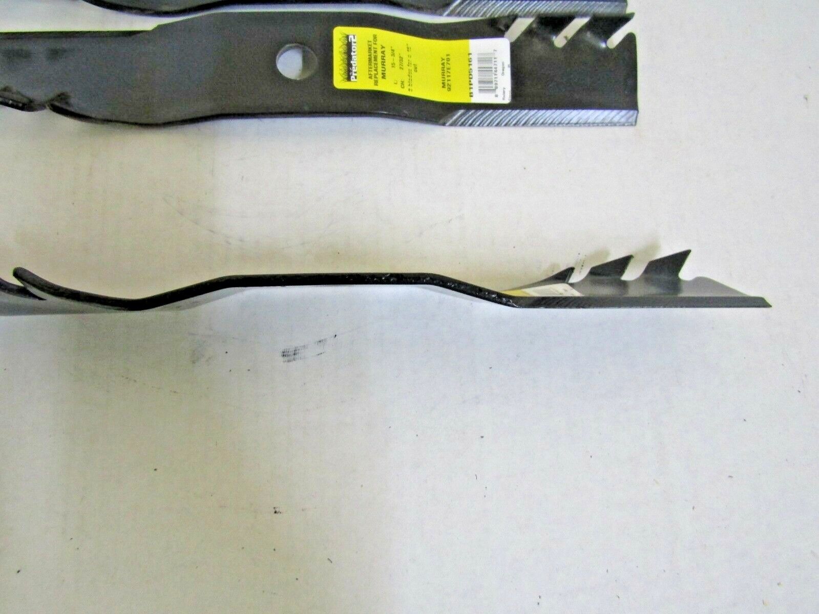 3 USA XHT PREDATOR BLADES MURRAY 92117E701 92117 92117E7D 92117E701MA 46" DECK