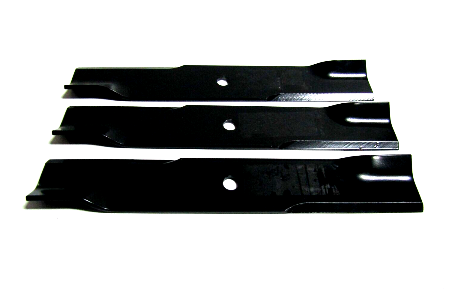 3 USA XHT BLADES EXMARK 103-2529-S 103-2519-S 1-653101 653101 LAZER Z 44" DECK