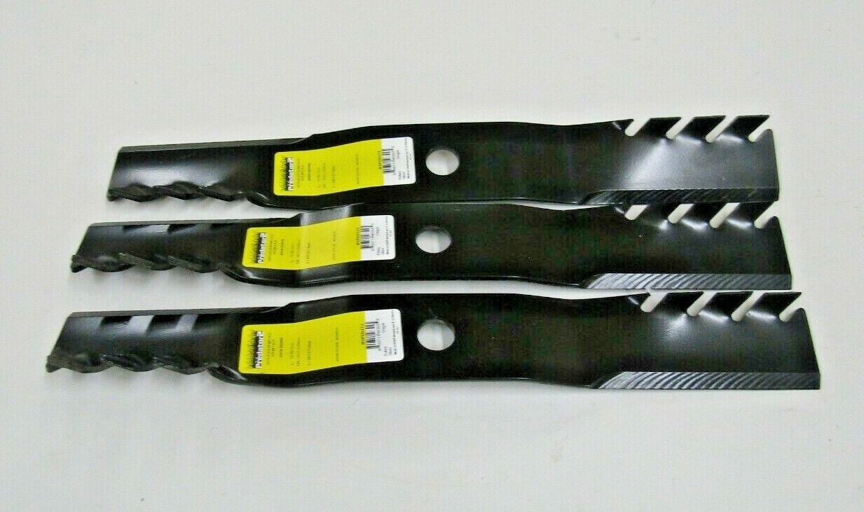 3 USA blades will fit JOHN DEERE M164016 with 54" High Capacity decks HC deck