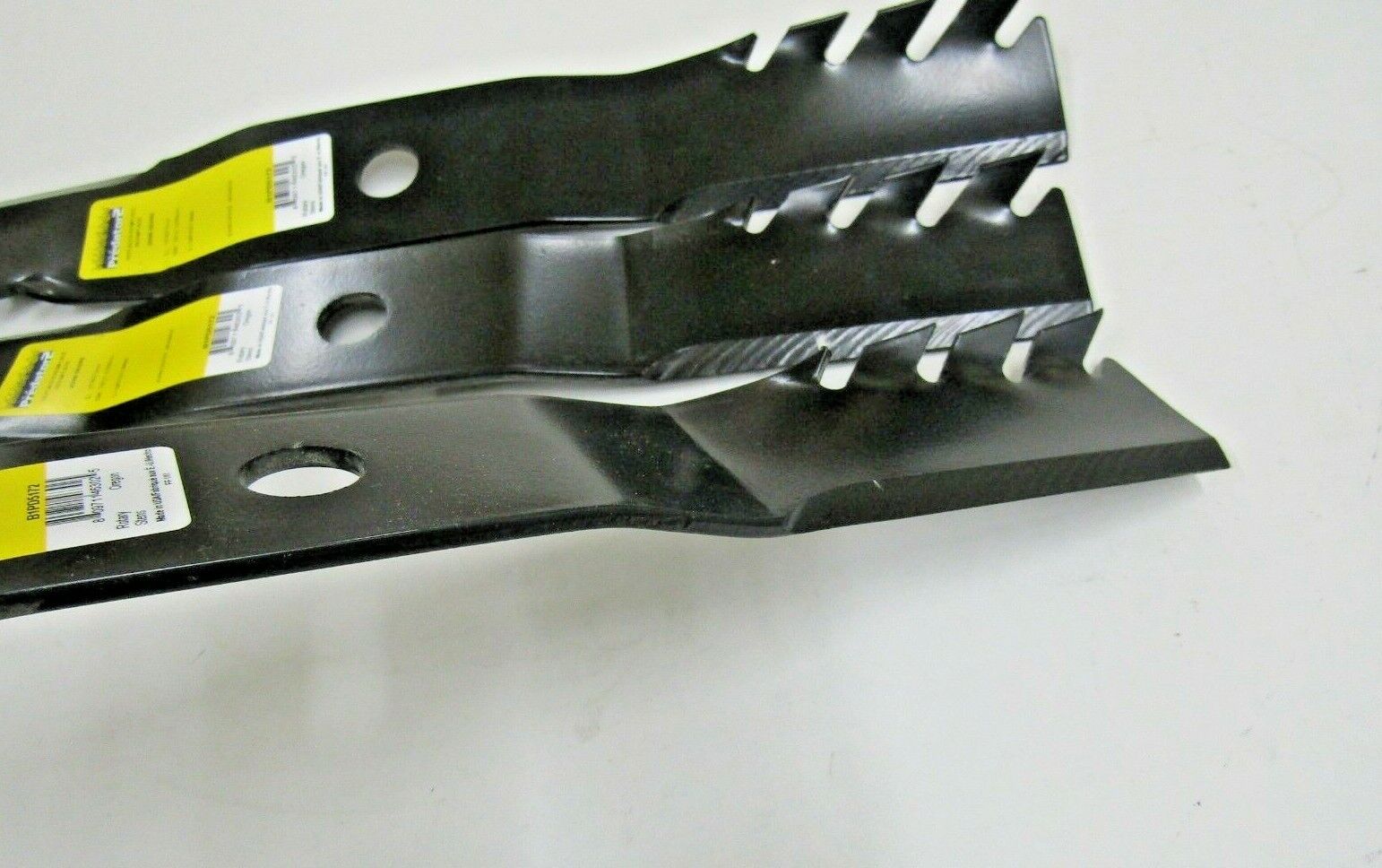 3 USA blades will fit JOHN DEERE M164016 with 54" High Capacity decks HC deck