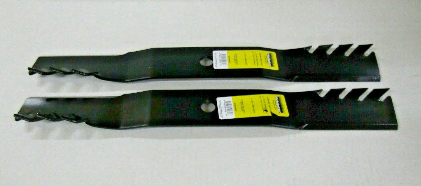 2 USA blades will fit JOHN DEERE UC22008 JOHN DEERE Z335E Z335M Z345M Z345R 42