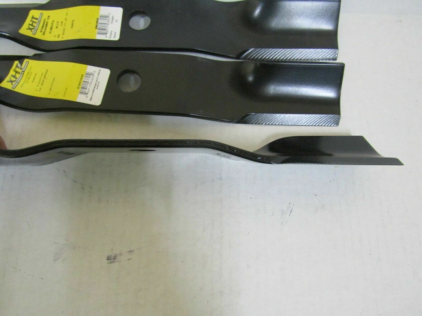 6 REPLACEMENT HEAVY DUTY XHT USA BLADES FOR KUBOTA K5576-34350 K557634350