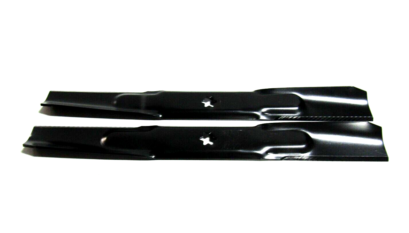 2 USA blades for Cub Cadet 742-04308 942-04308A 42" decks LT42, LX42, RZT-SX42
