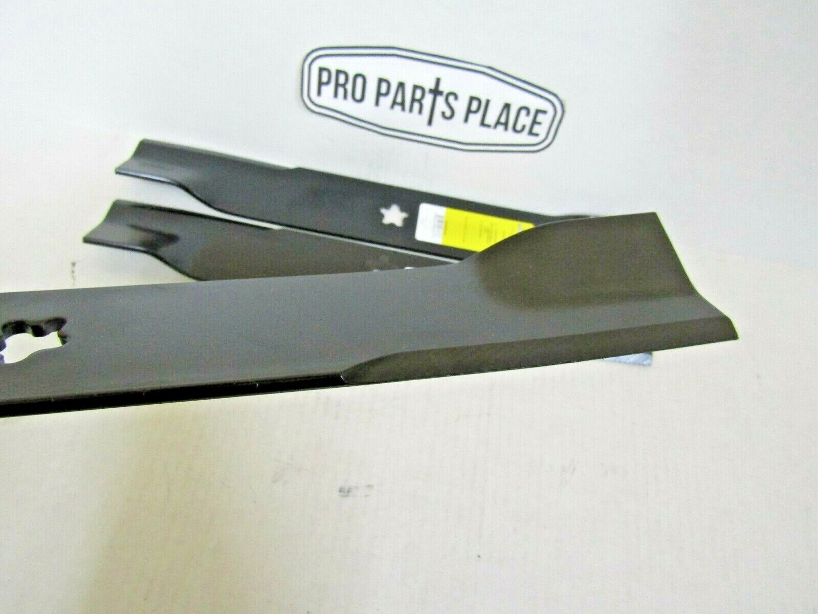 3 XHT HD USA MARBAIN BLADES FOR HUSQVARNA CRAFTSMAN 574870801 CUT LONGER