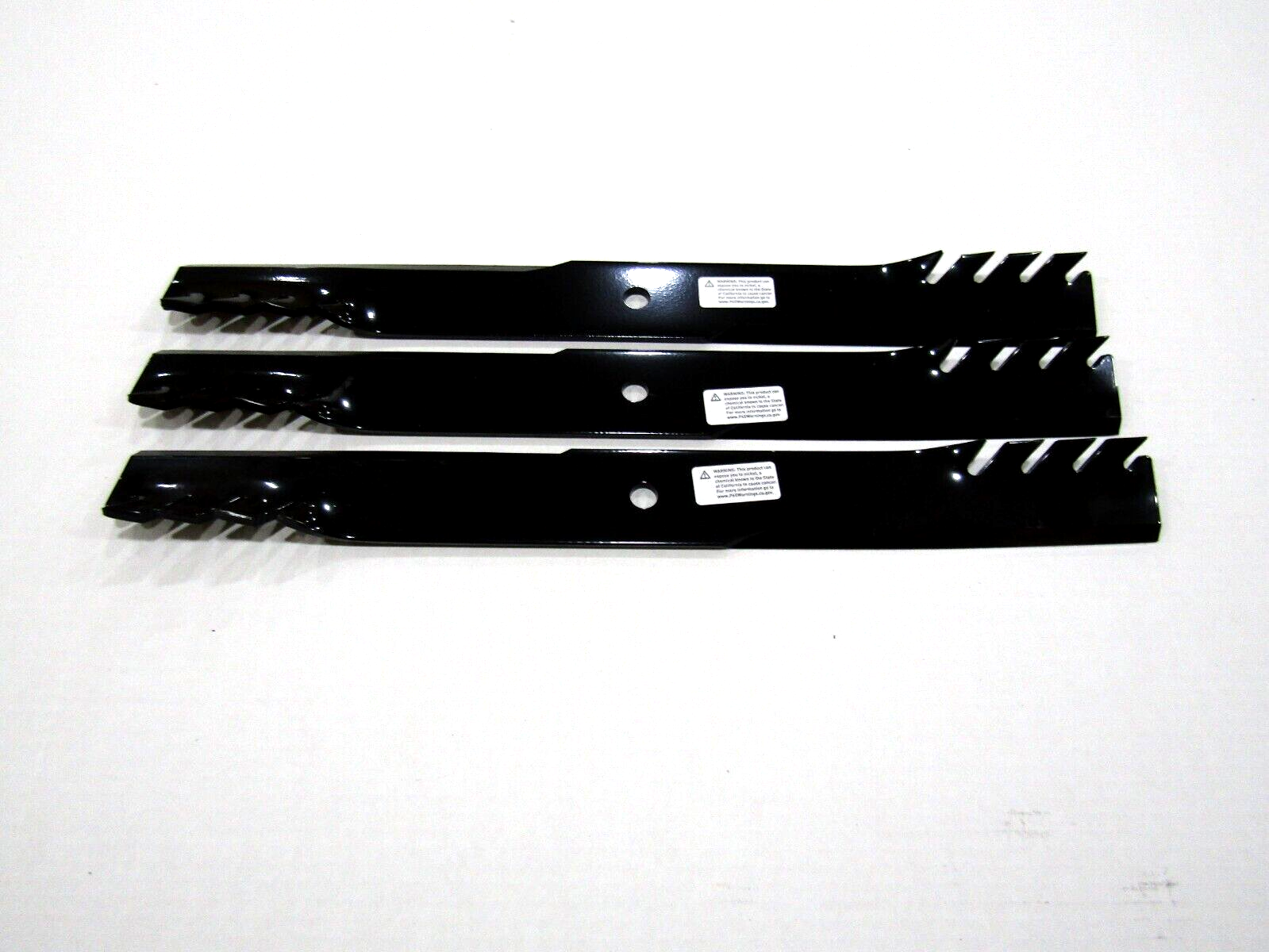 3 OEM BAD BOY blades 72" decks Bad Boy 038-5400-00 Gator mulching blades