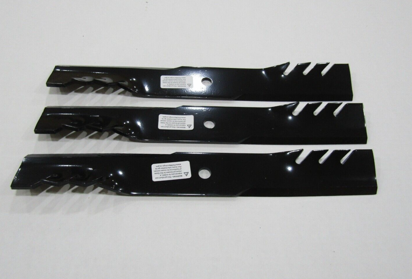 3 OEM BAD BOY blades 54" decks Bad Boy 038-0003-00 MZ, MAGNUM,ZT ELITE,REBEL RO