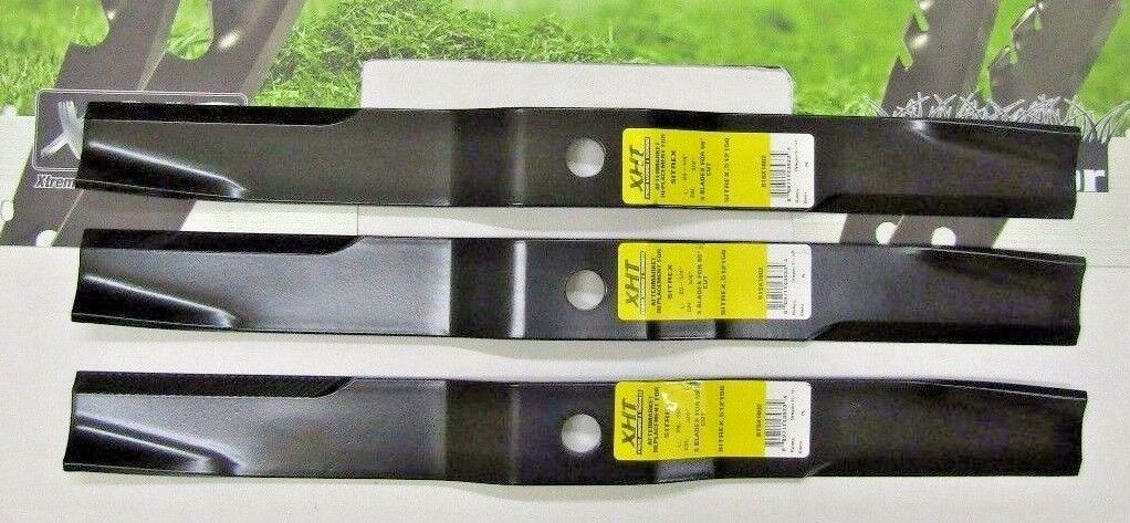 3 USA XHT BLADES Frontier GM1060E & GM2060 60" grooming mower part # 5BP0006641X