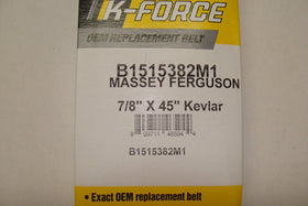 EXACT OEM SPEC ARAMID BELT MASSEY FERGUSON 515382M1 MODEL 10  12 MULTI SPEED - 0