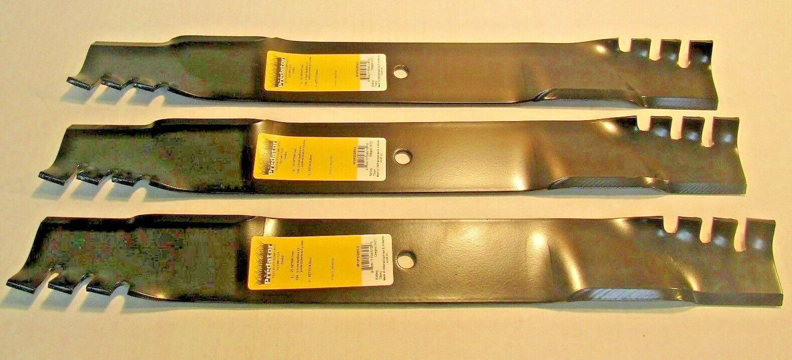 3 PREDATOR USA MULCHING BLADES TORO 104-1303 106-0629 106-0631 44-6250 |  Pro Parts Place