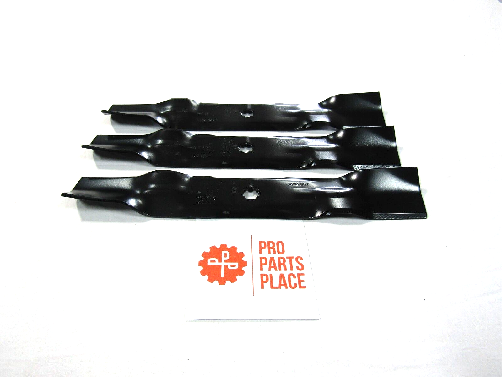 3 USA blades compatible with JOHN DEERE M143520 M145516 ON 54" C DECK MOWERS