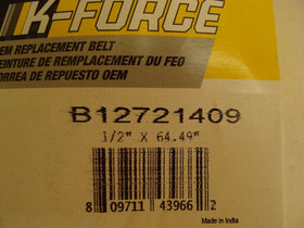 ARAMID OEM SPEC REPL GEAR DRIVE BELT BOBCAT RANSOMES 2721409  2 BANDED COGGED