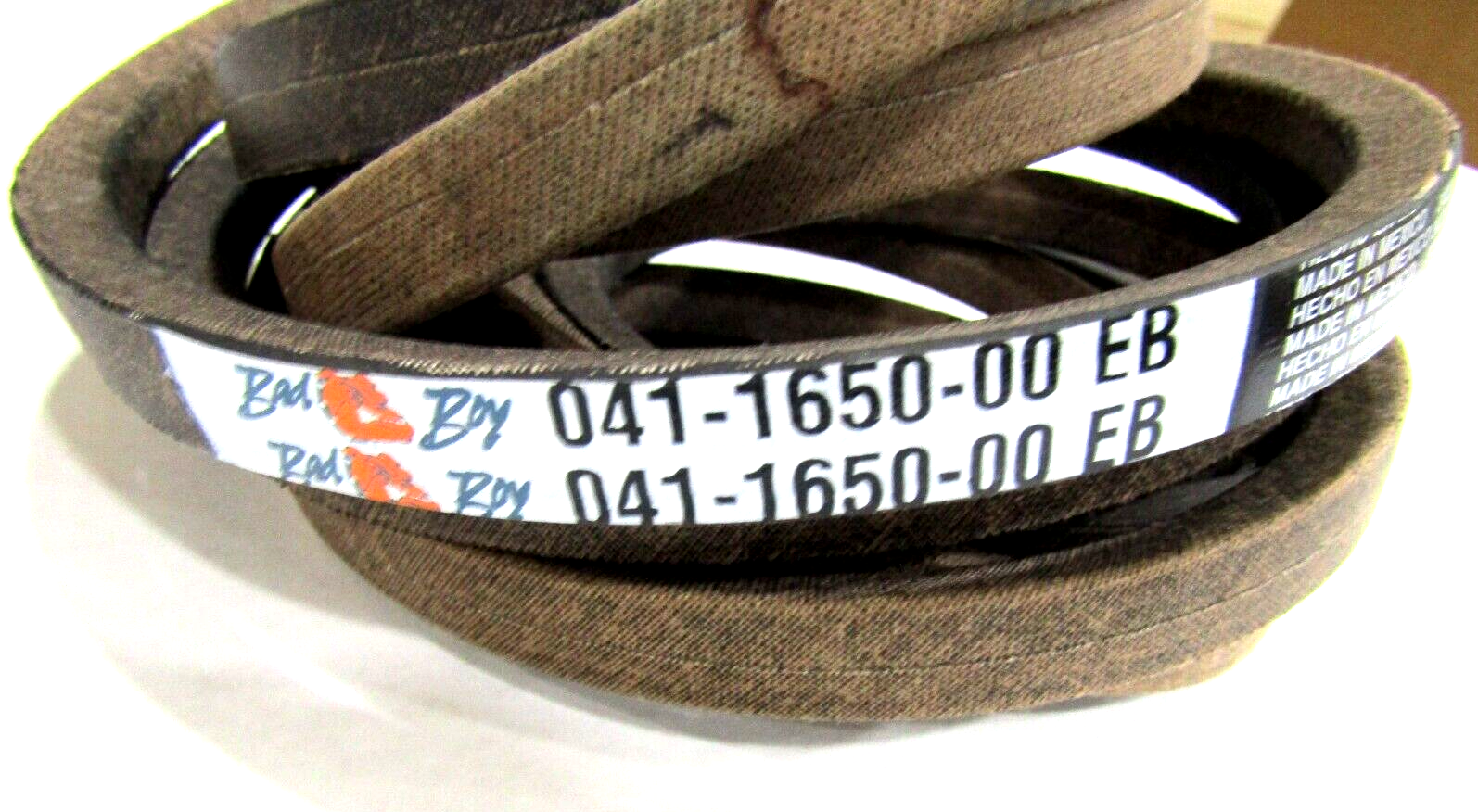 OEM BAD BOY 041-1650-00 DECK BELT, FITS MANY MODELS, CHECK DESCRIPTION FOR MODEL