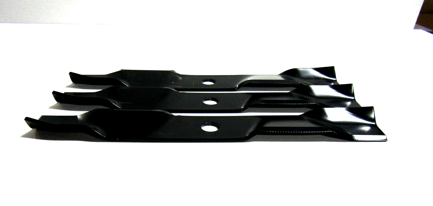3 USA MADE XHT BLADES EXMARK 103-6387 103-6387-S MULCHING MEDIUM LIFT