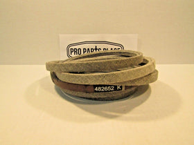 OEM SPECK REPL BELT, SCAG 482652 FERRIS 5022061 SMTC61A SMWC61A WILDCAT 61A