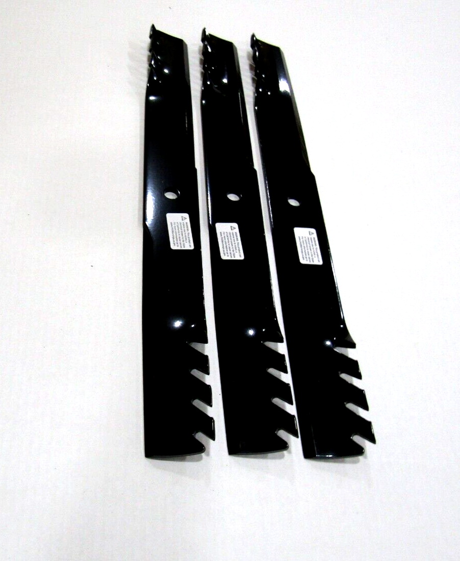 3 OEM BAD BOY blades 72" decks Bad Boy 038-5400-00 Gator mulching blades