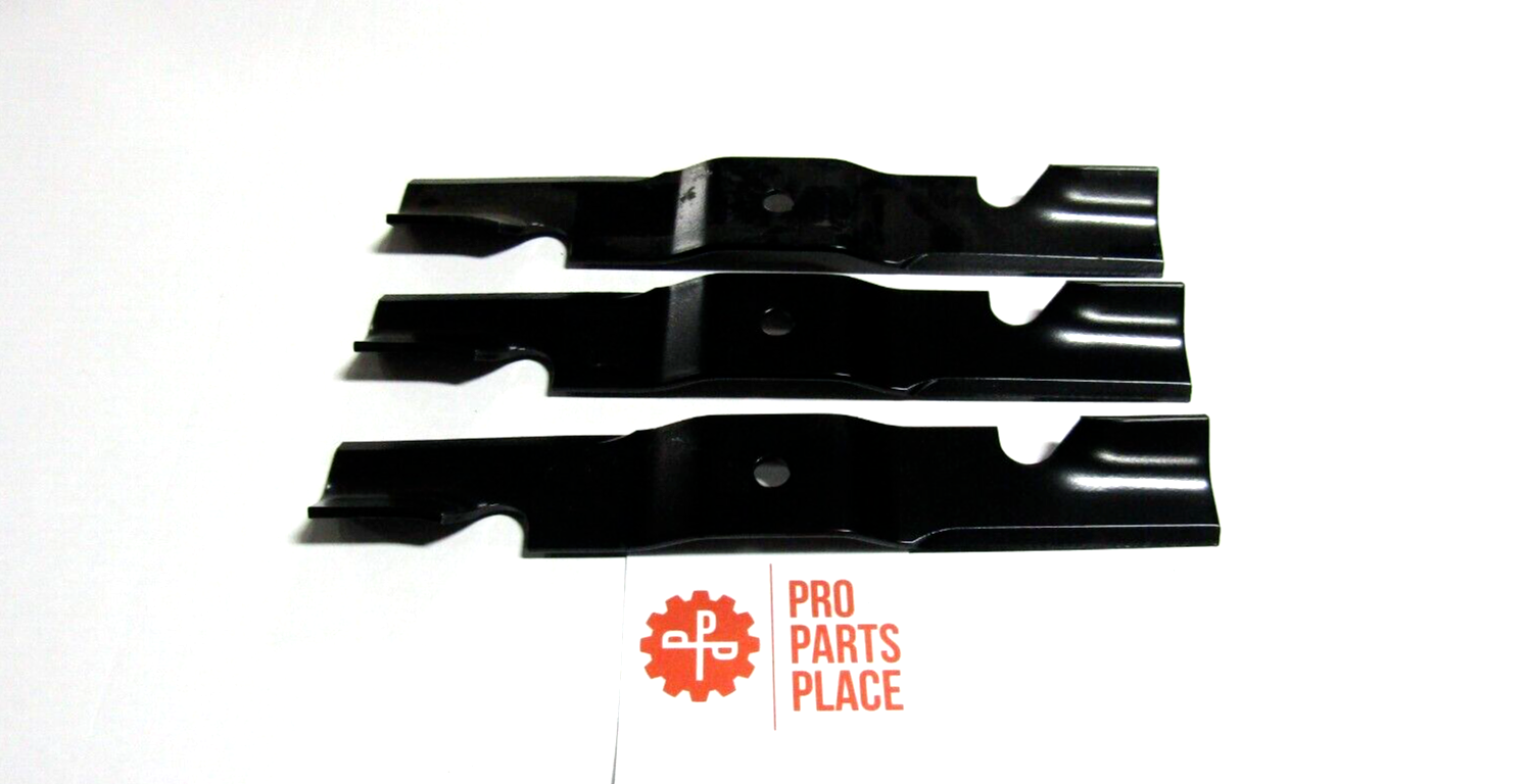 3 USA XHT BLADES FOR HUSQVARNA 539100340, SNAPPER 5020843, TORO 103-2527 48"