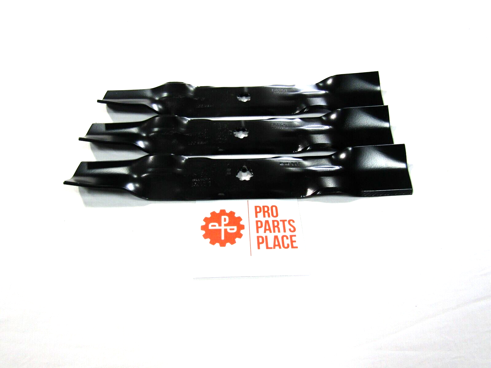 3 USA BLADES Compatible with John Deere 48" D140 D150 D155 D160 LA130 Z245 Z255
