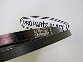 1 REPLACEMENT OEM SPEC HYDRO BELT FOR HUSQVARNA 574870901 MZT61 MZ52 MXT52 - 0