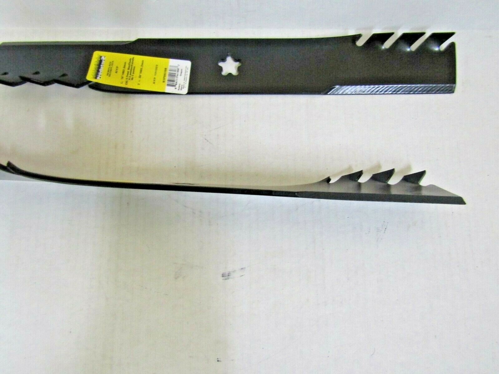 2 USA PREDATOR BLADES CRAFTSMAN HUSQVARNA AYP 131322 138497 532131322 38" CUT