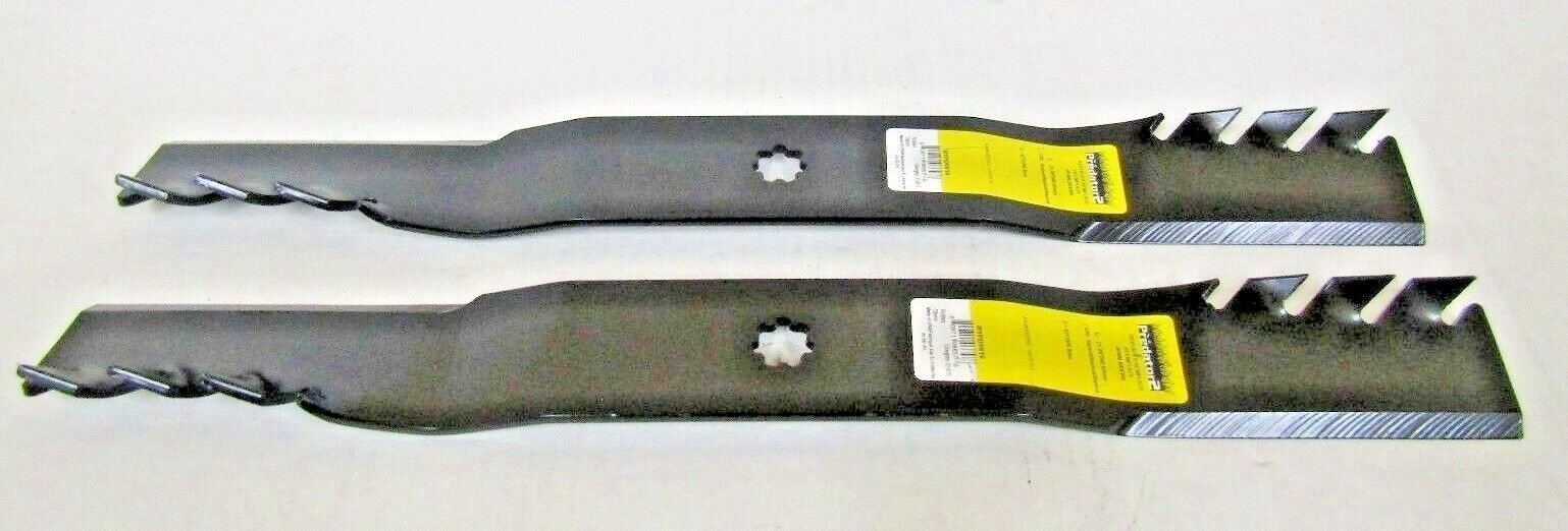 2 USA XHT Predator blades will fit JOHN DEERE 42" E100 E110 E120 E130 E140