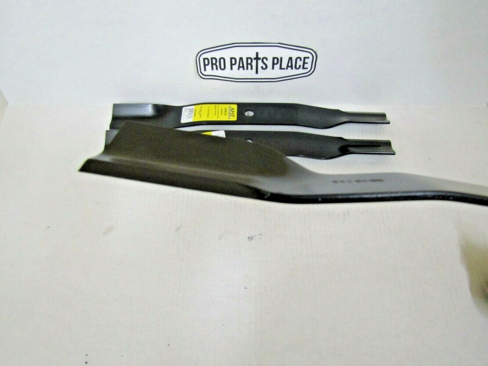 3 REP HD XHT BLADES WOODS 31359 23825 31359KT L59 RM59 RM500 60" DECK LEFT HAND