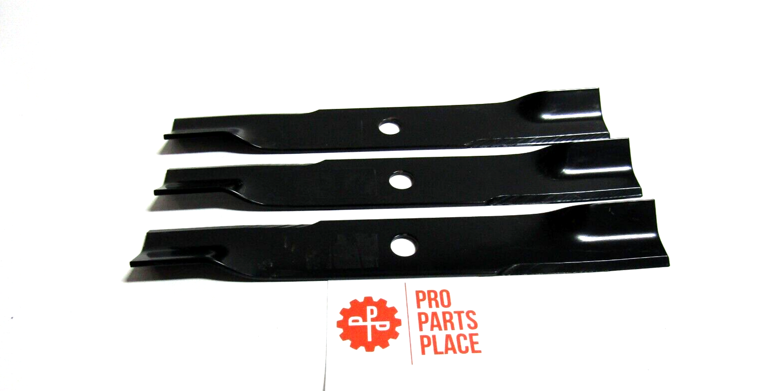 3 USA blades on 52" decks for Exmark 103-6382 103-6382-s Toro 109-6873
