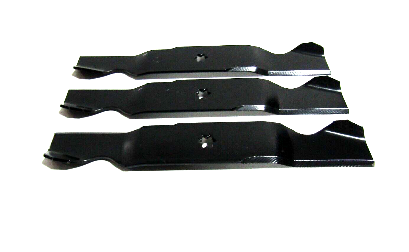3 USA blades for CUB CADET 54" SLT 1554 SLTX 1054 GTX 1054 RZT554 SLTX 1054