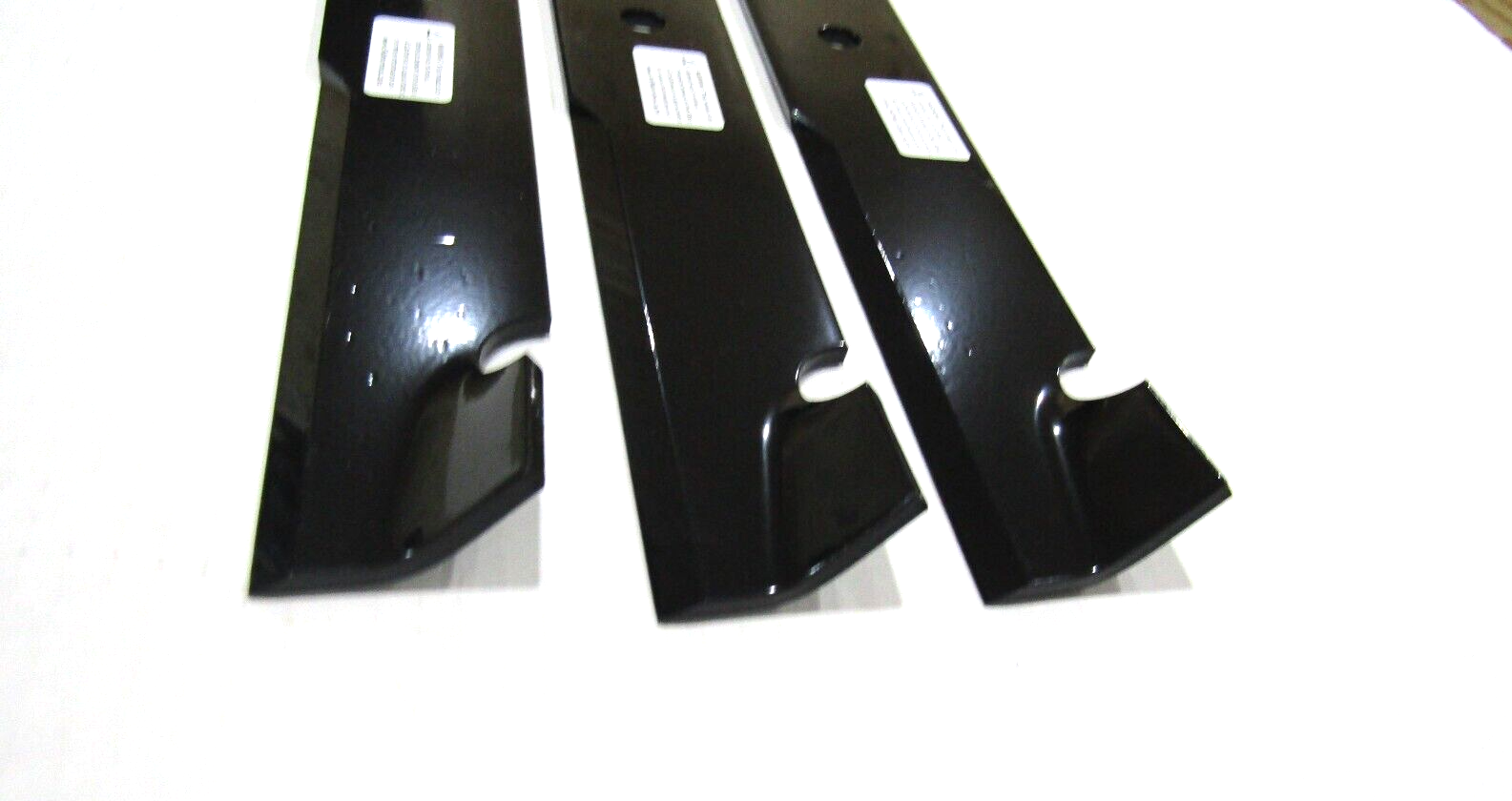 3 blades GENUINE Bad Boy 038-6080-00 High Lift Fusion Blades Renegade Rouge 61"