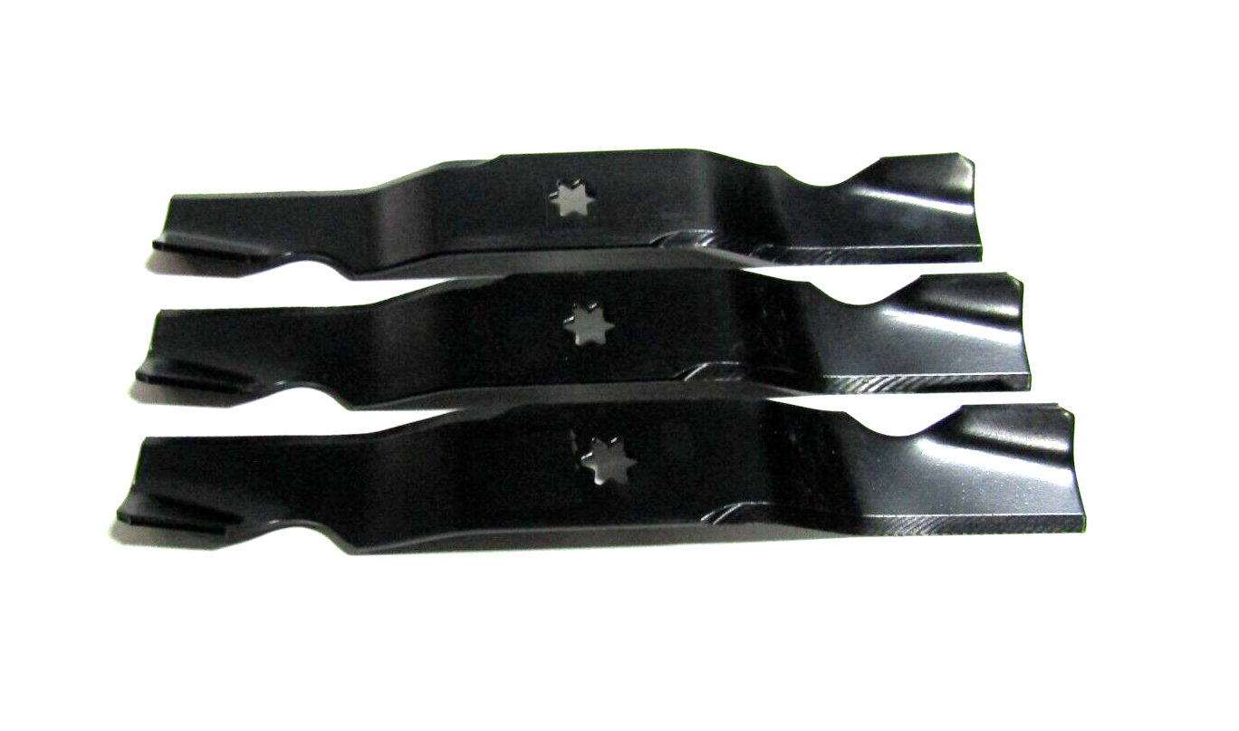 3 USA XHT HD BLADES FOR CUB CADET RZT LT SLT 50" 942-04053C TROY BILT MTD