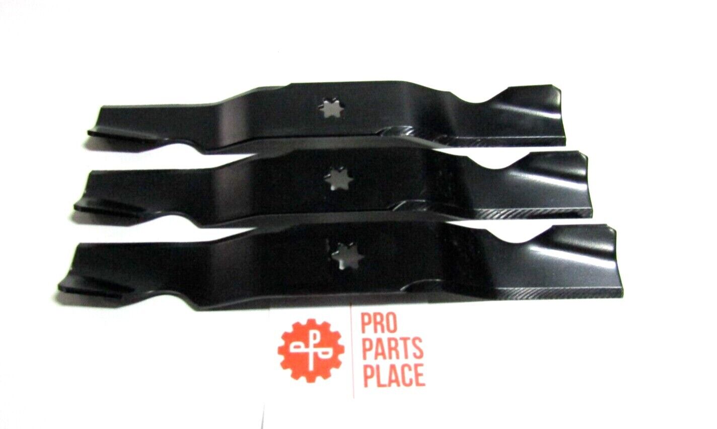 3 USA XHT HD BLADES FOR CUB CADET RZT LT SLT 50" 942-04053C TROY BILT MTD