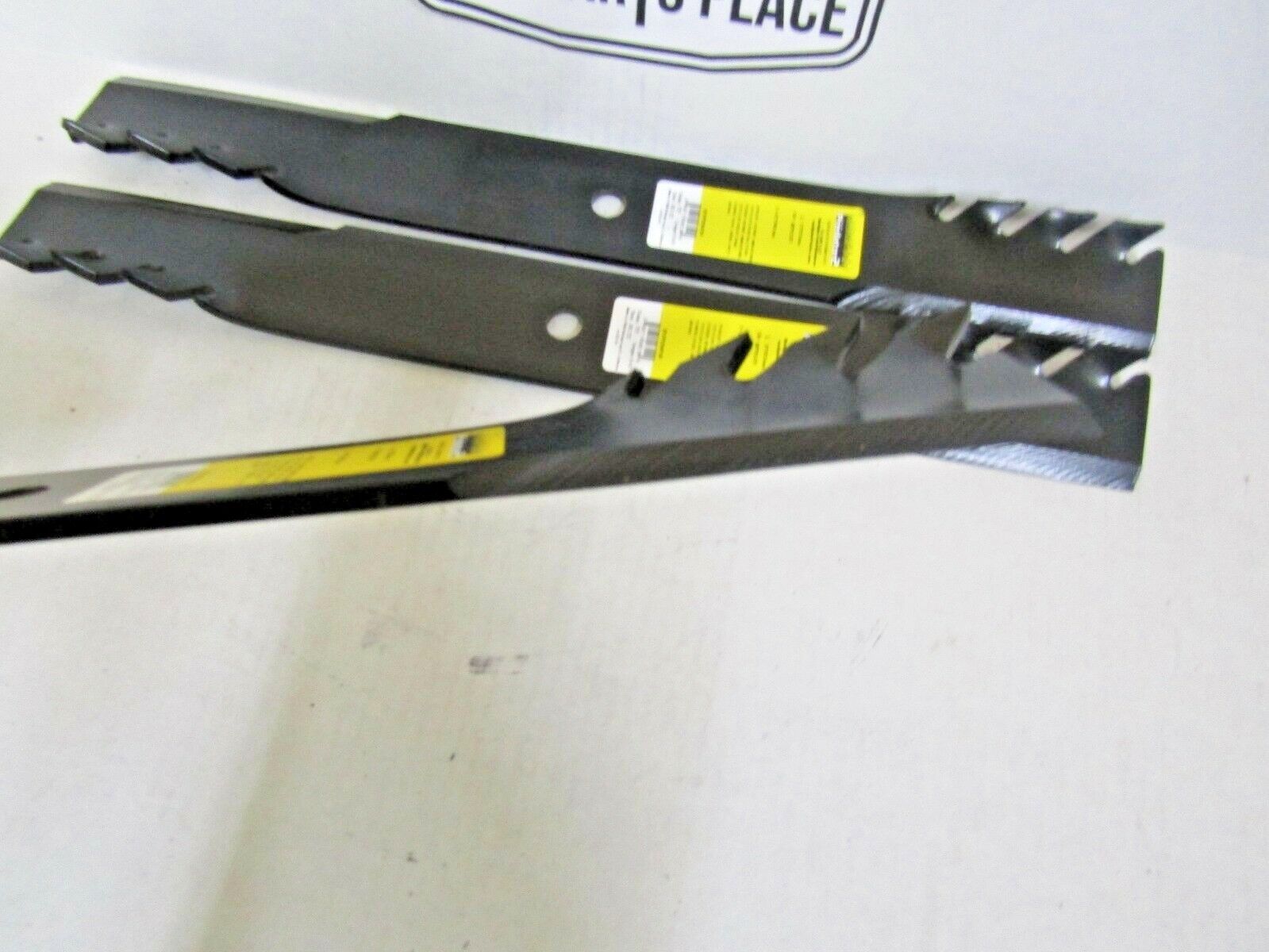 3 REPL USA XHT PREDATOR BLADES HUSTLER 794859 SCAG 61" CUT A48304 A48111 481708