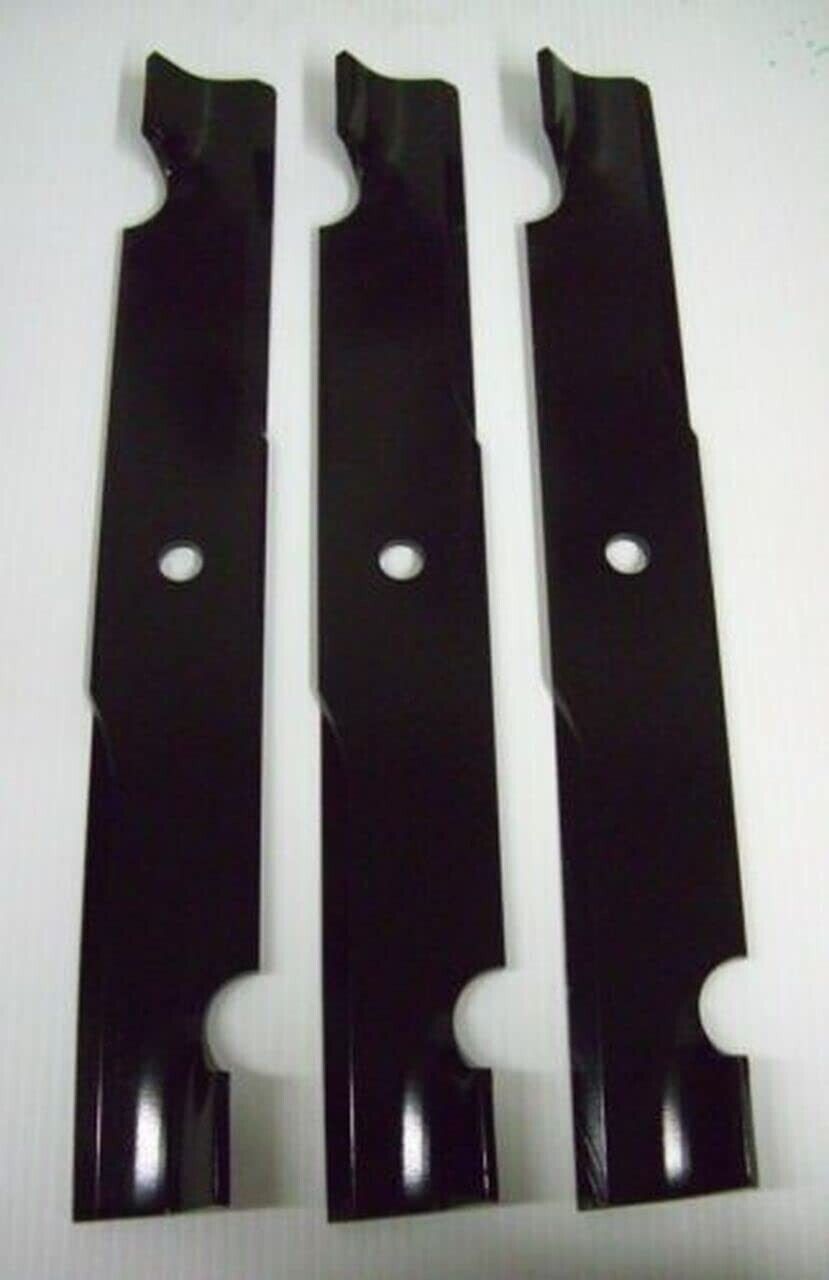3 OEM BAD BOY OEM blades 42" decks Bad Boy 038-4221-00 FITS BAD BOY MZ & RAMBLER 42"