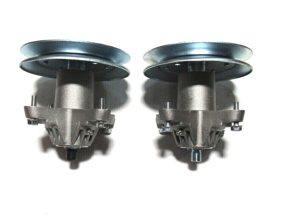 2 BLADE SPINDLEs CUB CADET MTD TROY BILT 918-04456A 618-04456A 618-04461 w/bolts