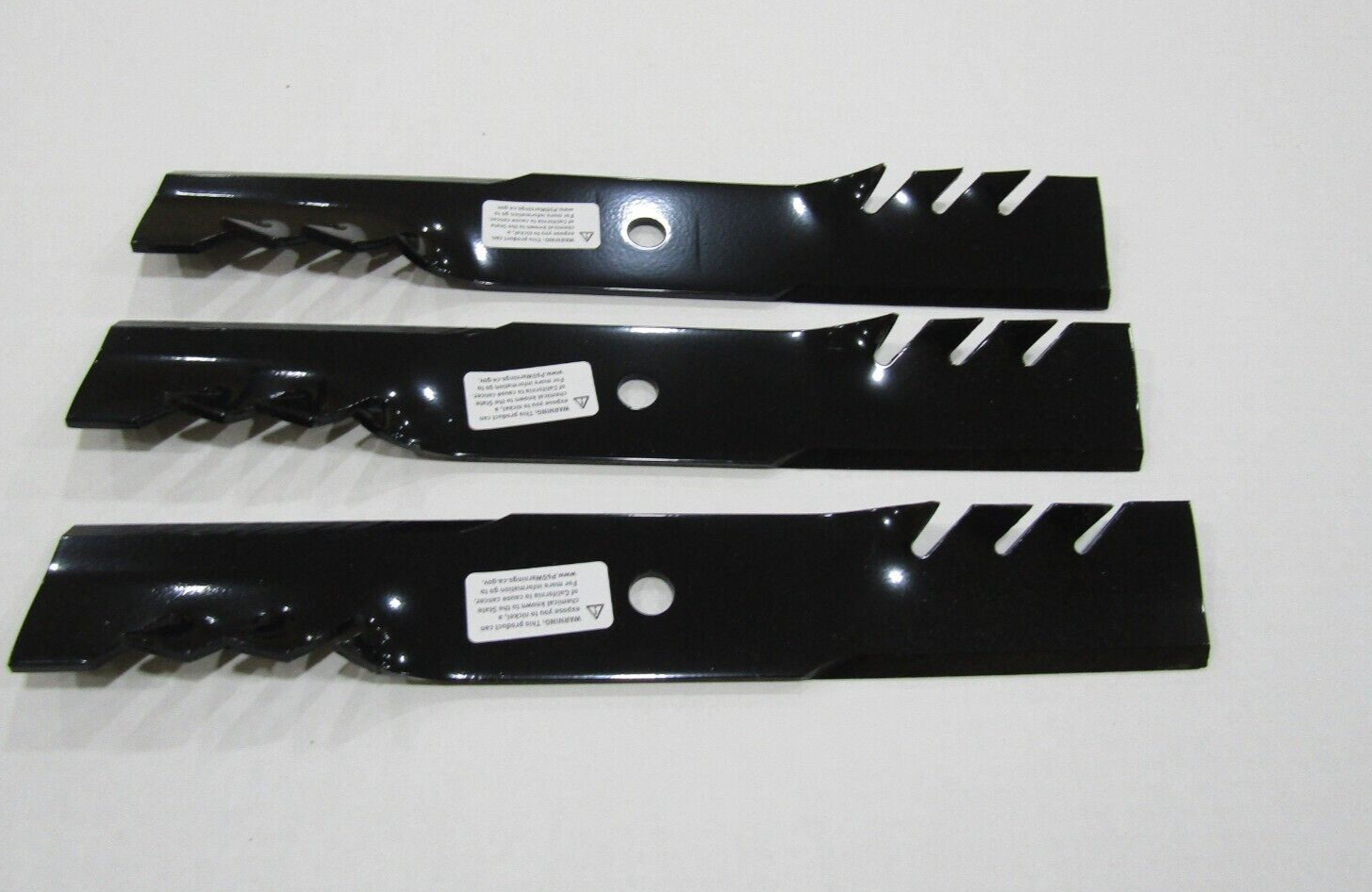 3 OEM BAD BOY blades for 48 MZ MAGNUM only Bad Boy 038 4827 00 Gator blades