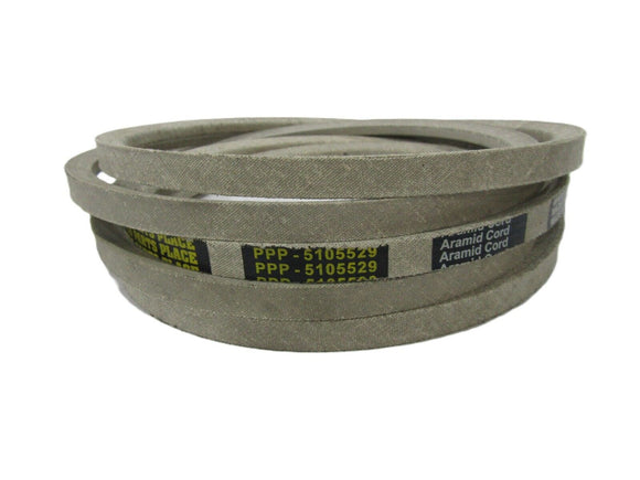 Replacement Deck belt for Ferris 5105529 fits IS600 with 52" deck Aramid Cords