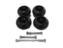 Replacement Bad Boy 022-1001-00 Deck Wheel Kit On Rogue, Rebel, Renegade w/bolts-1