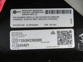 EXM-2 50" QUEST E-SERIES QZE725GKC50200 SERIAL 412685400 - 0