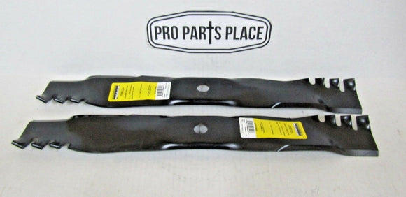 2 USA blades will fit John Deere 42" M148613 M159047 M135881 MULCH GT225 GT23