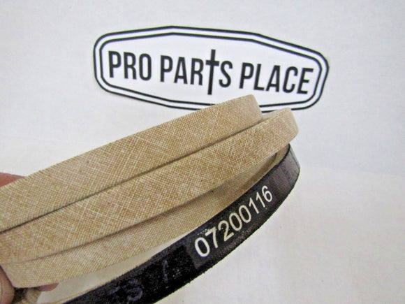 NEW OEM SPEC DECK BELT ARIENS GRAVELY 07200116 FOR ZOOM 34 ZT1334 1634 W/ 34" DE