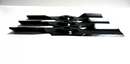 3 USA MADE XHT BLADES EXMARK 103-8251 109-6460 MEDIUM LIFT TRITON 46" DECKS-3
