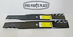 2 USA blades will fit JOHN DEERE M112991 M83459 M84472 AM141040 with 38" decks