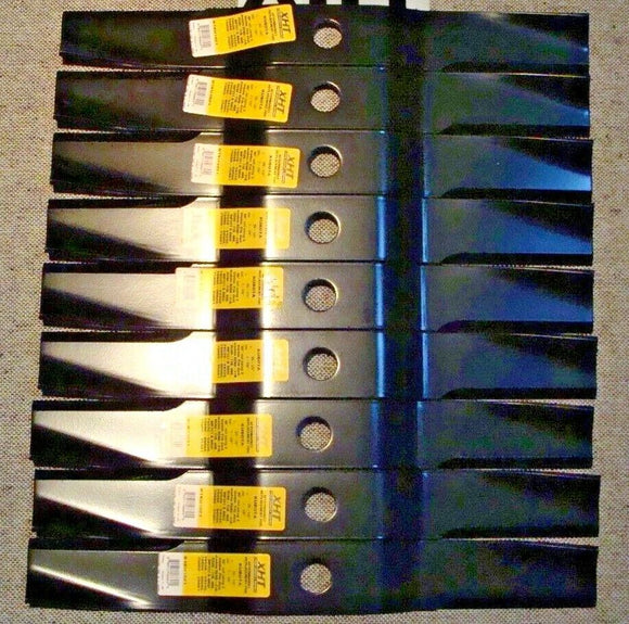 9 REP HD XHT BLADES FOR KUBOTA 76539-34330 70000-25001 70000-00602 60" CUT DECKS
