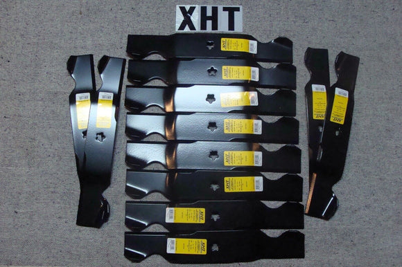 12 REPL XHT HD USA BLADES CRAFTSMAN AYP SEARS HUSQVARNA 187254 187256 532187256